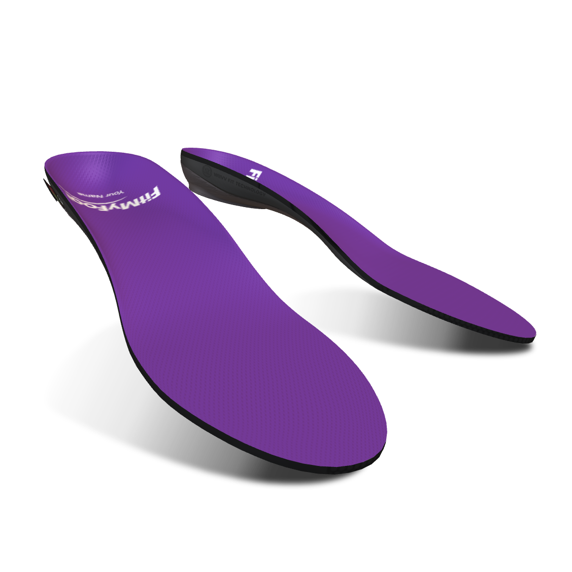 Custom Arch Support Insoles — Barney Purple [l8er]